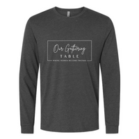 (Pre-Order) Charcoal Our Gathering Table Long Sleeve Shirt