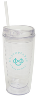 Unstoppable Influence Acrylic 16 oz. Tumbler with Straw