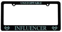 Unstoppable Influence License Plate
